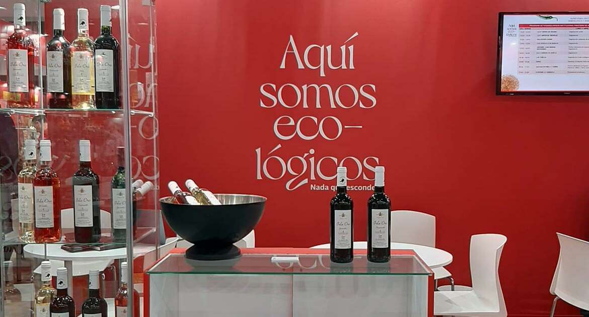 Presentation of organic wines at Alimentaria Barcelona