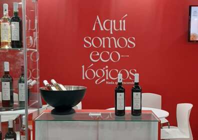 Presentación de vinos ecológicos en Alimentaria Barcelona