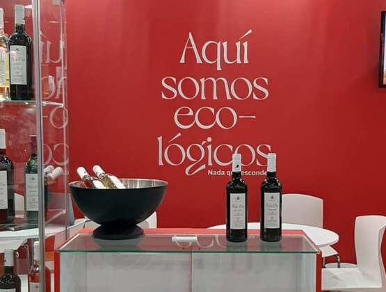 Presentation of organic wines at Alimentaria Barcelona